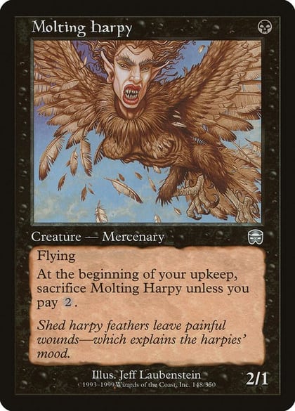 Molting Harpy, Mercadian Masques 148