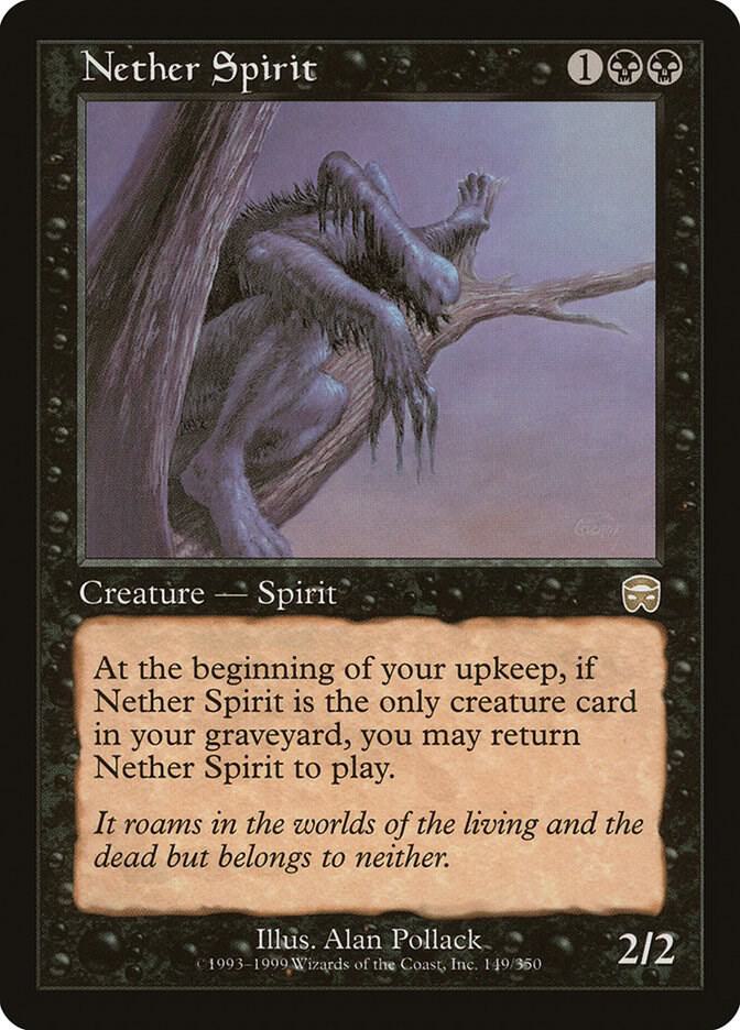 Nether Spirit, Mercadian Masques 149