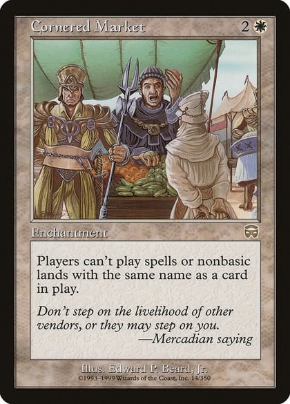 Cornered Market, Mercadian Masques 14
