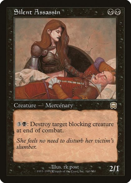 Silent Assassin, Mercadian Masques 160