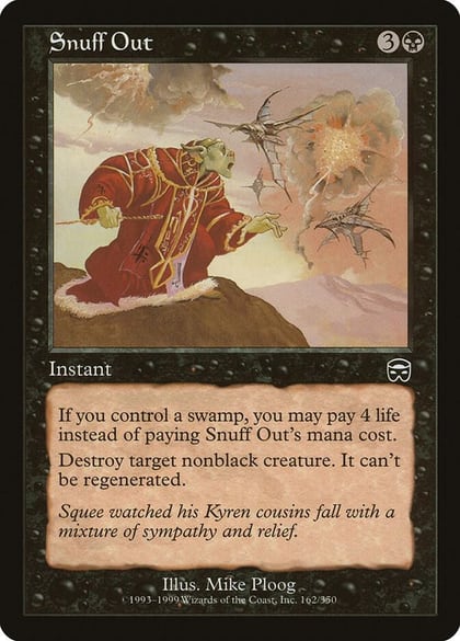 Snuff Out, Mercadian Masques 162