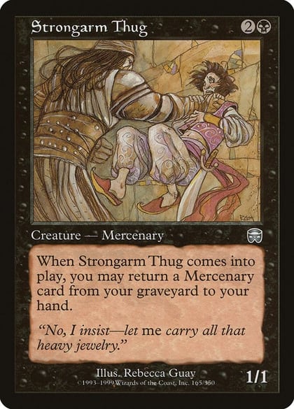 Strongarm Thug, Mercadian Masques 165