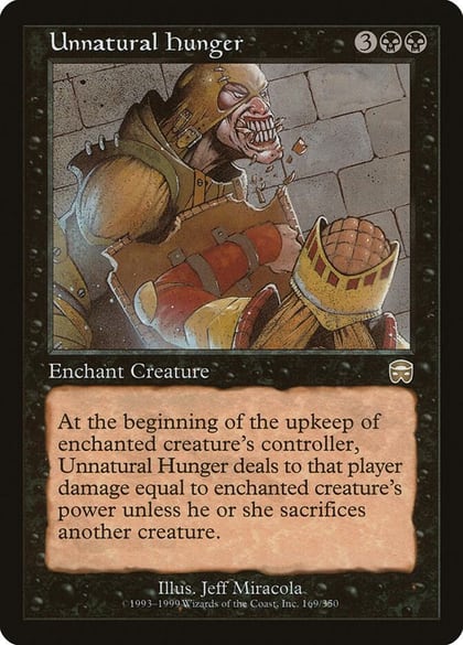 Unnatural Hunger, Mercadian Masques 169