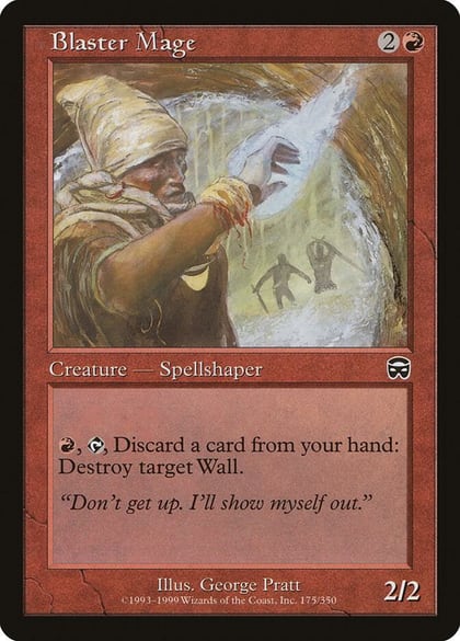 Blaster Mage, Mercadian Masques 175