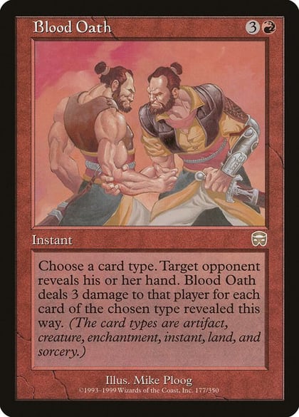 Blood Oath, Mercadian Masques 177