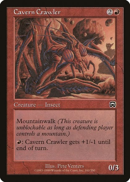 Cavern Crawler, Mercadian Masques 181
