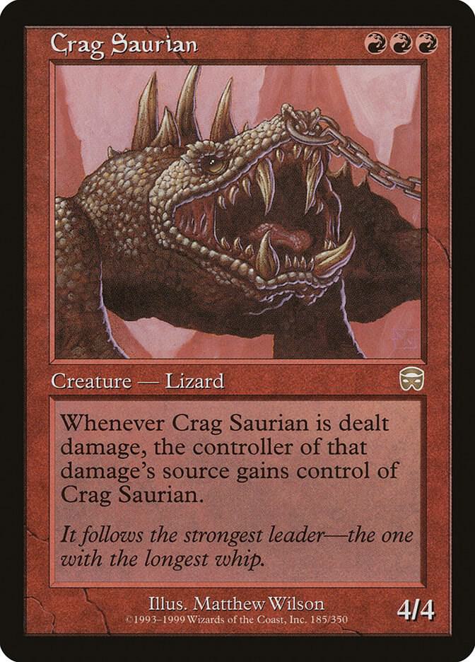 Crag Saurian, Mercadian Masques 185