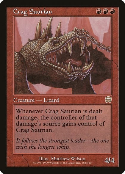 Crag Saurian, Mercadian Masques 185