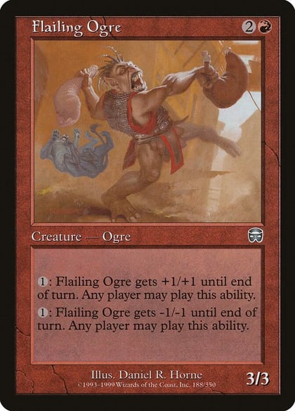 Flailing Ogre, Mercadian Masques 188