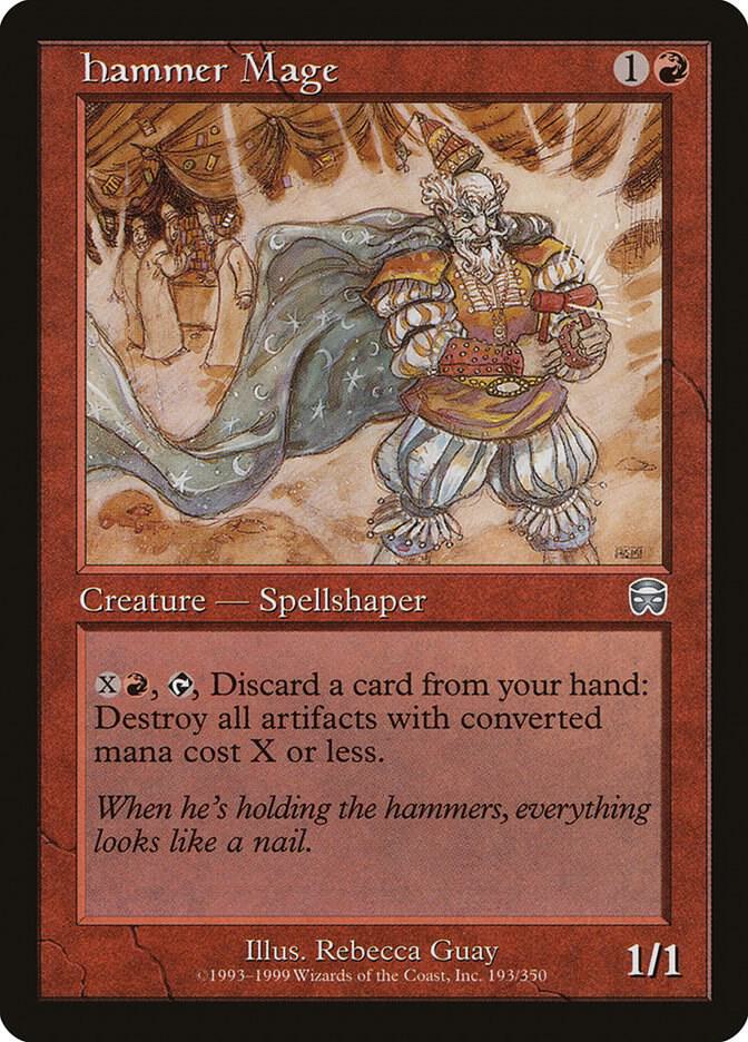 Hammer Mage, Mercadian Masques 193