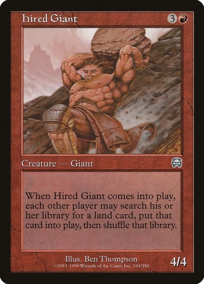 Hired Giant, Mercadian Masques 194