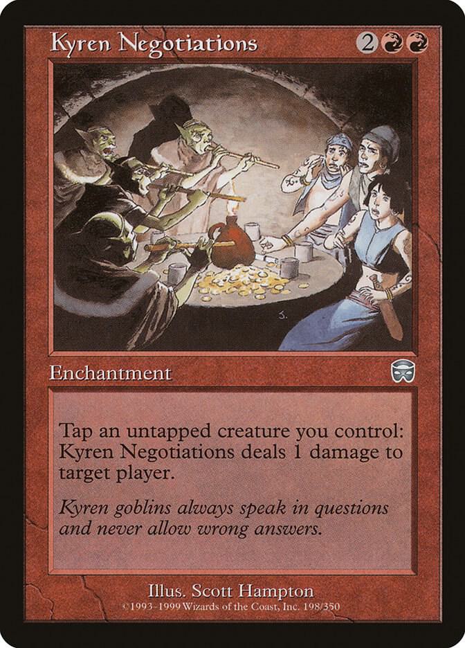 Kyren Negotiations, Mercadian Masques 198