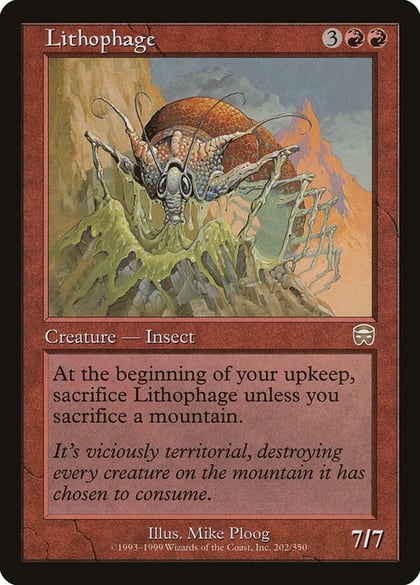 Lithophage, Mercadian Masques 202