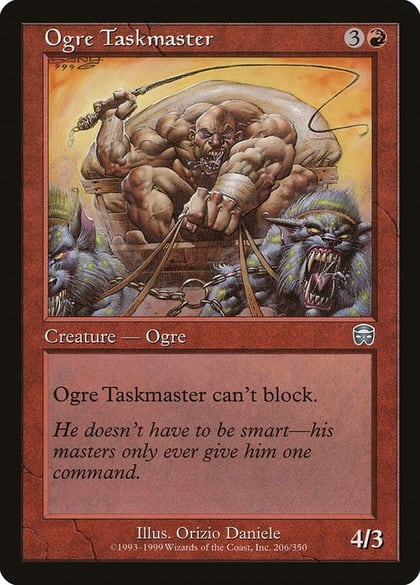 Ogre Taskmaster, Mercadian Masques 206