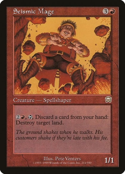 Seismic Mage, Mercadian Masques 211
