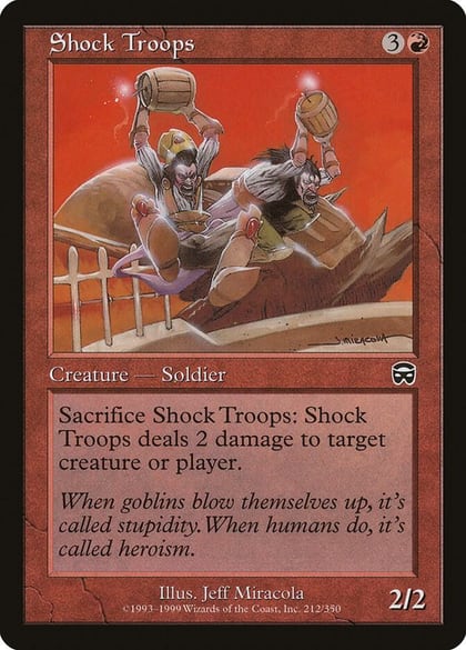 Shock Troops, Mercadian Masques 212