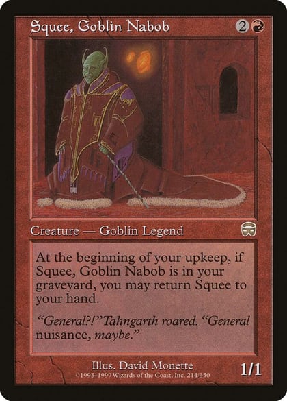Squee, Goblin Nabob, Mercadian Masques 214