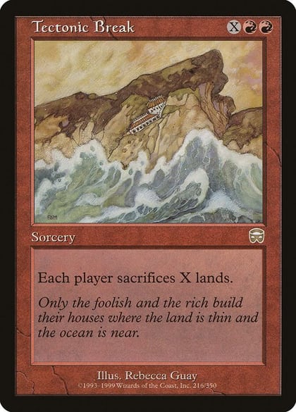 Tectonic Break, Mercadian Masques 216