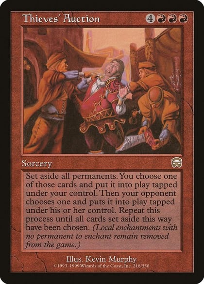 Thieves' Auction, Mercadian Masques 218