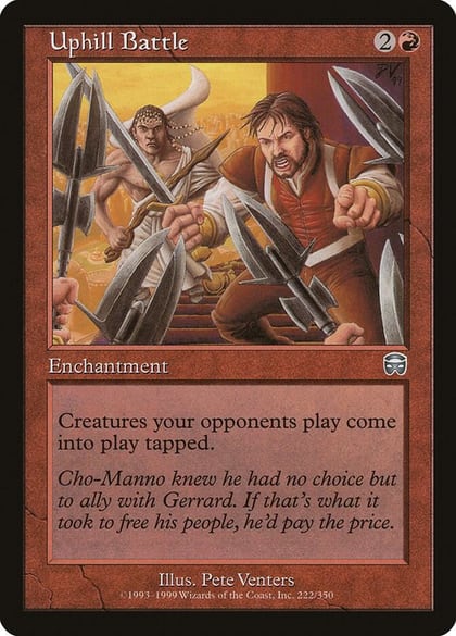 Uphill Battle, Mercadian Masques 222