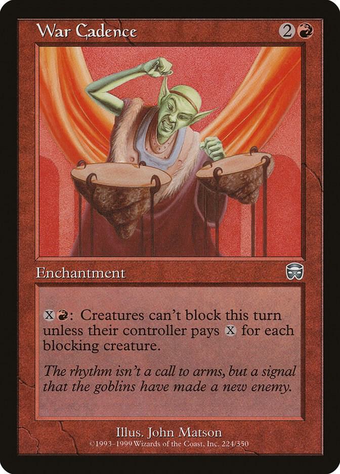 War Cadence, Mercadian Masques 224