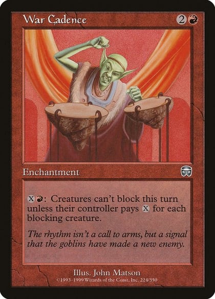 War Cadence, Mercadian Masques 224