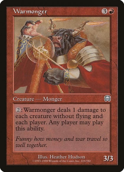 Warmonger, Mercadian Masques 225