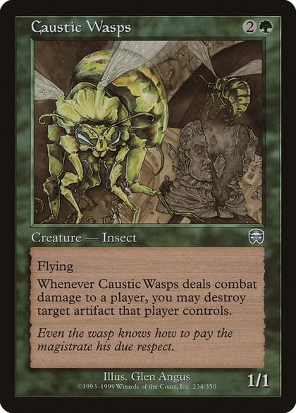 Caustic Wasps, Mercadian Masques 234