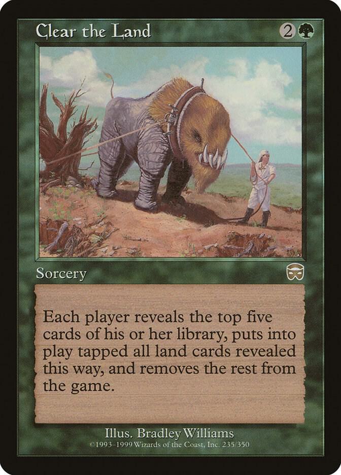 Clear the Land, Mercadian Masques 235