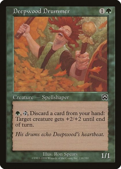 Deepwood Drummer, Mercadian Masques 239