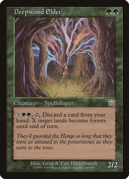 Deepwood Elder, Mercadian Masques 240