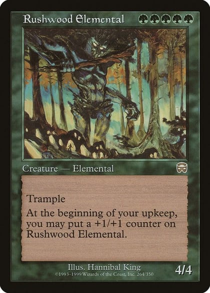 Rushwood Elemental, Mercadian Masques 264