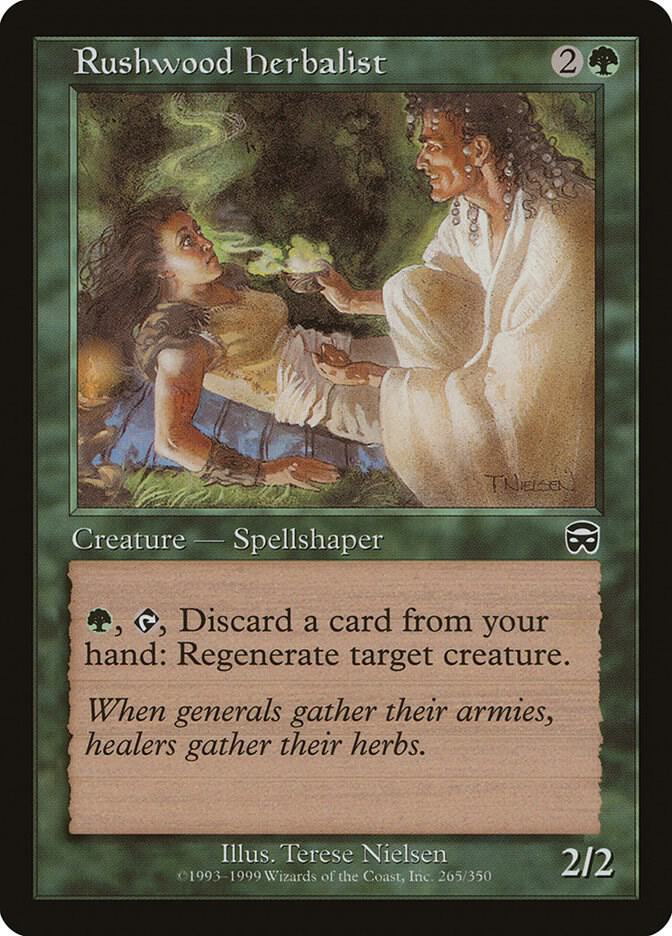 Rushwood Herbalist, Mercadian Masques 265