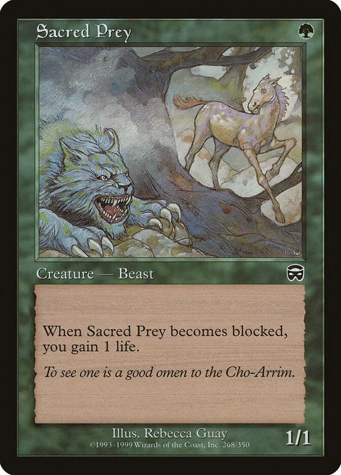 Sacred Prey, Mercadian Masques 268