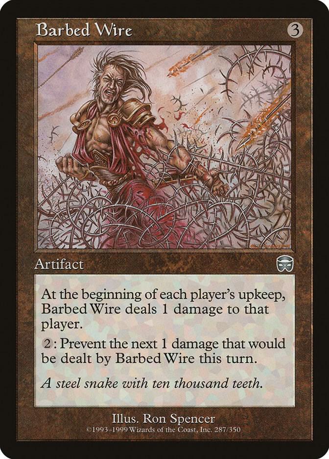 Barbed Wire, Mercadian Masques 287