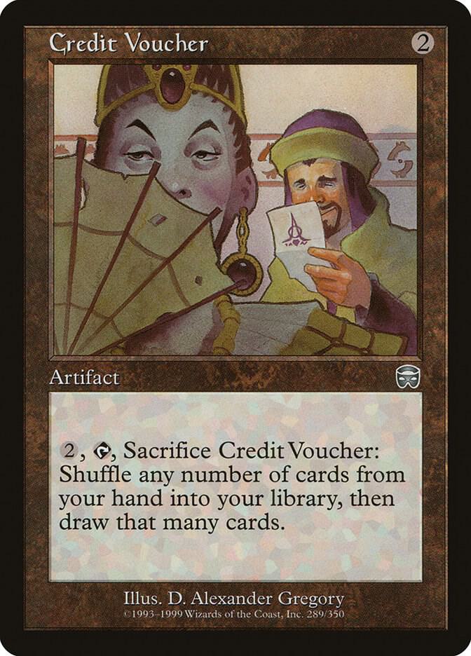 Credit Voucher, Mercadian Masques 289