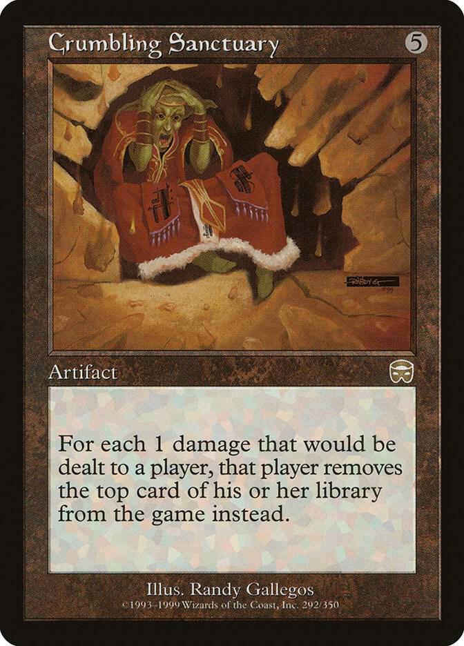Crumbling Sanctuary, Mercadian Masques 292