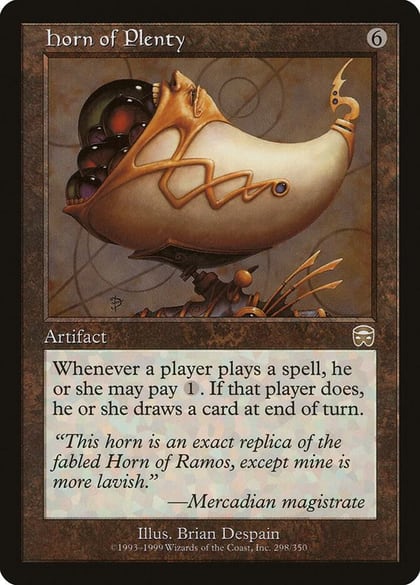 Horn of Plenty, Mercadian Masques 298