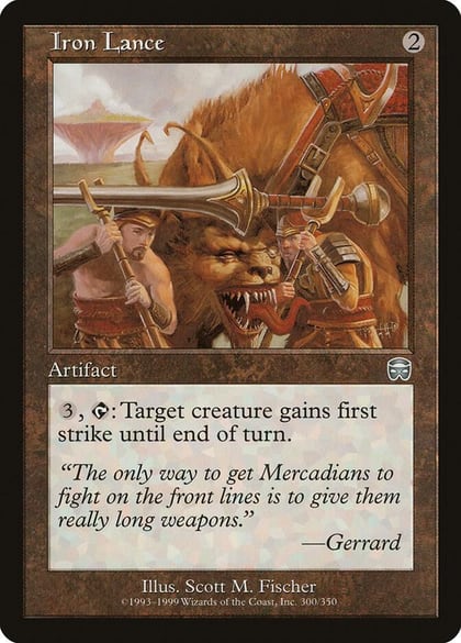 Iron Lance, Mercadian Masques 300