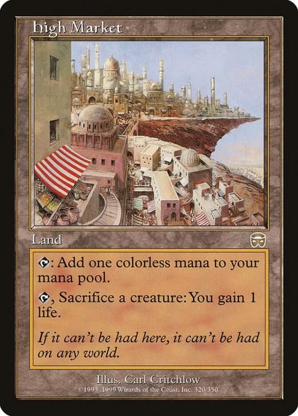 High Market, Mercadian Masques 320