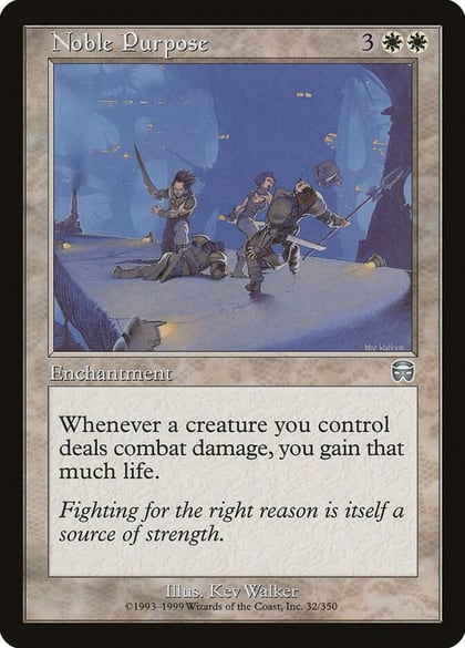 Noble Purpose, Mercadian Masques 32