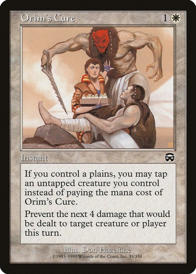 Orim's Cure, Mercadian Masques 33