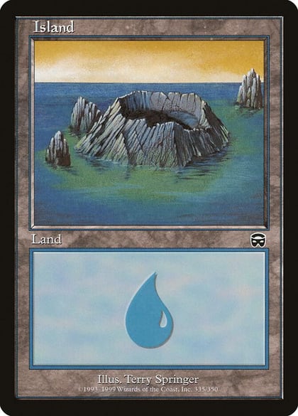 Island (335), Mercadian Masques 335
