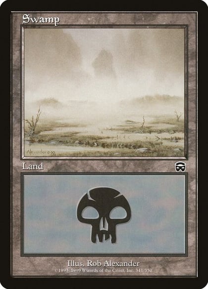 Swamp (341), Mercadian Masques 341