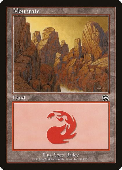 Mountain (344), Mercadian Masques 344
