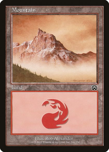 Mountain (346), Mercadian Masques 346