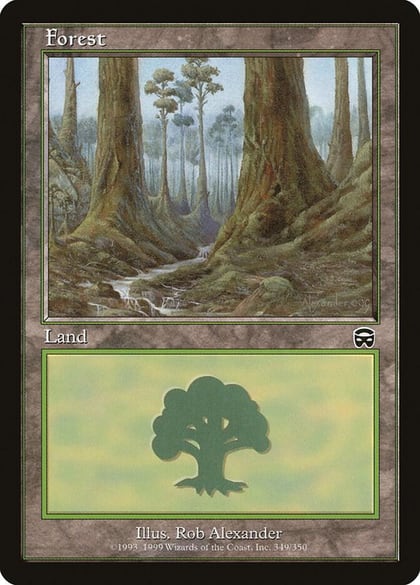 Forest (349), Mercadian Masques 349