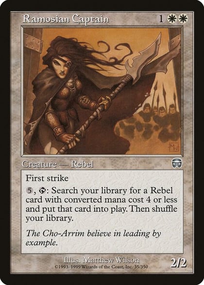 Ramosian Captain, Mercadian Masques 35