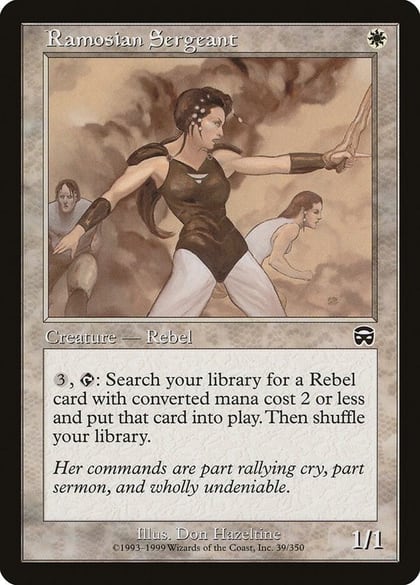 Ramosian Sergeant, Mercadian Masques 39