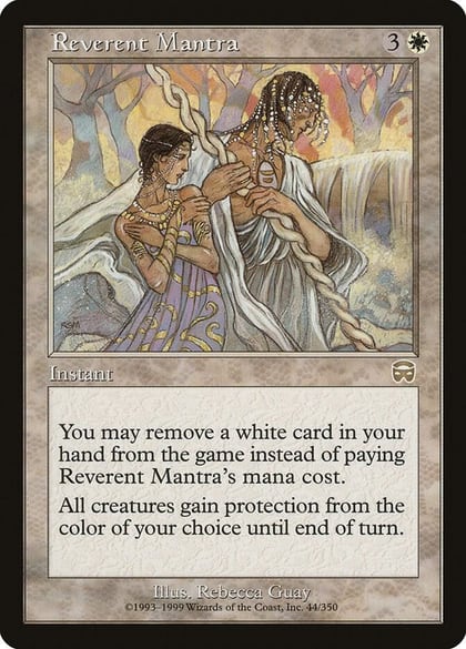 Reverent Mantra, Mercadian Masques 44